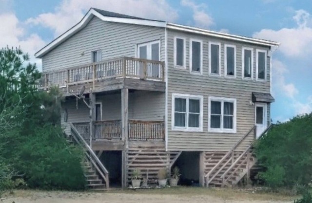 Outstanding Ocean Views! Simple Beach Cottage On Private Sand Road In Corolla