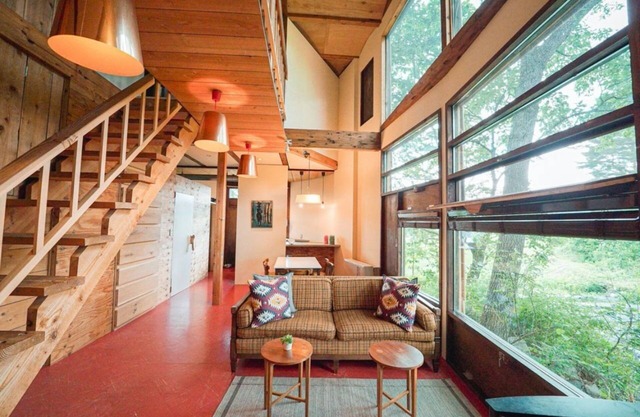 Oval Mountain Lodge 1 private lodge bonfire BB/Kitaazumi-gun Nagano