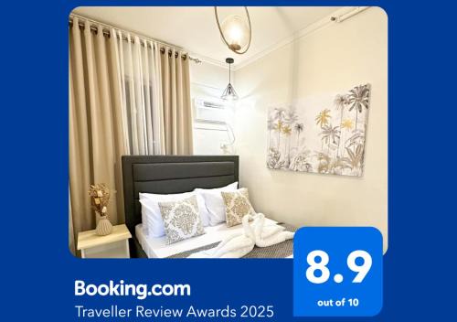 Palawan 2BR Staycation with Swimming Pool, Gym & Parking - B1 5Kunzite