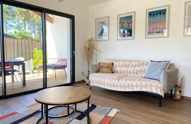 Palot Beach House Agréable Maison à Mimizan, à 10 Minutes à Pied de L'océan