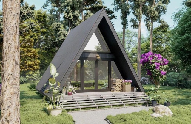 Panoramic A Frame Perfection at Lake Noire Cabin 1