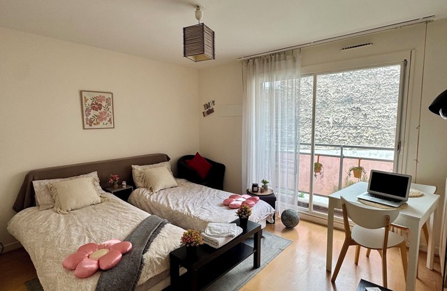 Paris dowtown: cosy studio for 2
