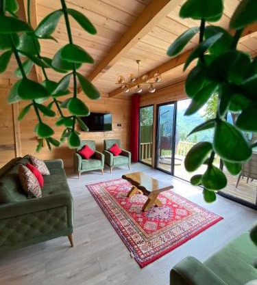 Parla dağ evi kırmızı oda