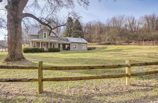 Patio & Scenic Views: Modern Ohio Farmhouse