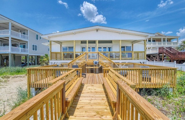 Peace of Heaven Three Bedroom Oceanfront Home in Long Bay Estates