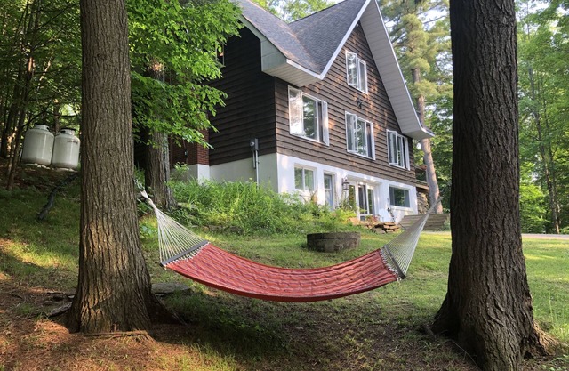 Peace & Privacy on 10 acres with full game room and fireplace