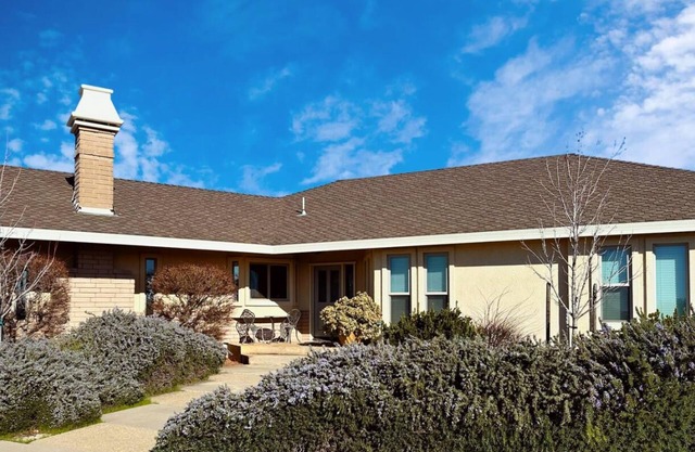 Peaceful 2-bedroom, 2-bathroom home tucked in a serene organic almond orchard