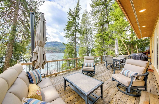 Peaceful Cabin w/Dock on Lake Pend Oreille