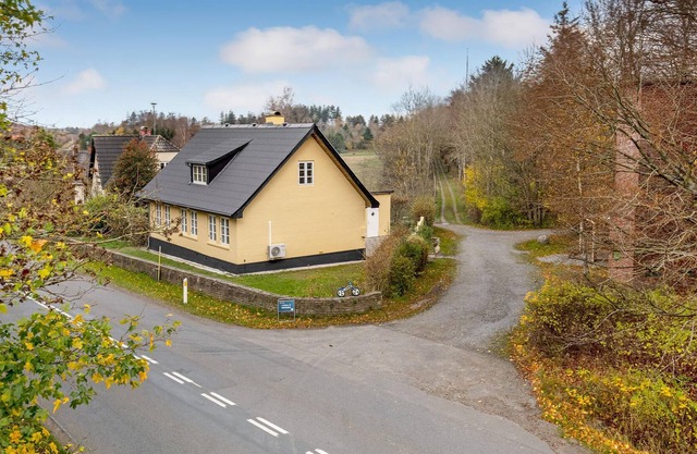 Peaceful country house in the forest in the center of Bornholm.