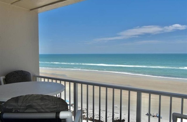 Perfect Location in Ponce Inlet for this 2/2 oceanfront Condo 504 South Point