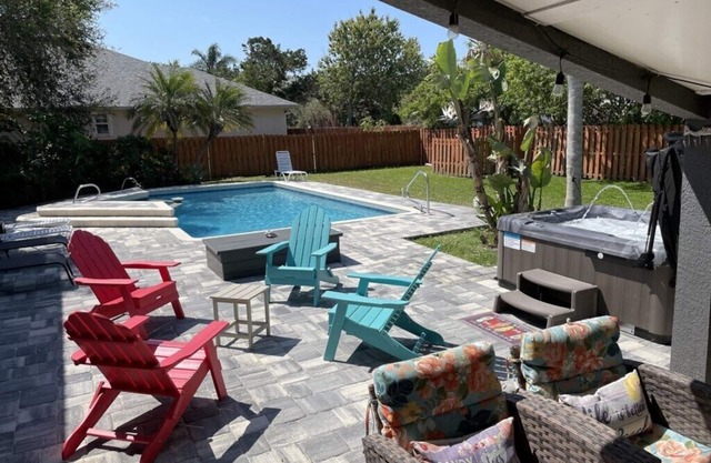 Pet-Friendly 3BR Private Home with Pool Near Beach