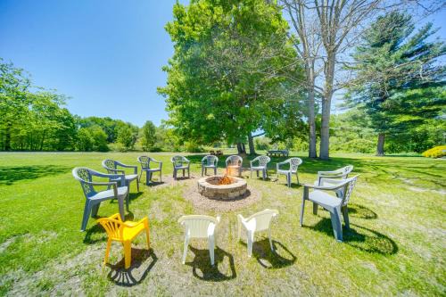 Pet-Friendly Centerville Home with Fire Pit and Grill