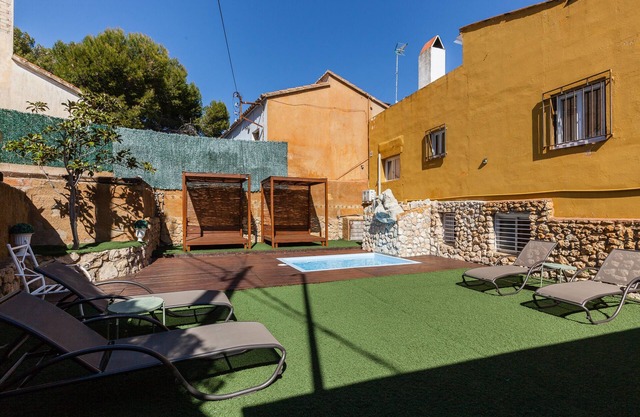 Pet-Friendly Holiday Home Masia Alt with Mountain View, Pool, Wi-Fi, Garden & Terrace