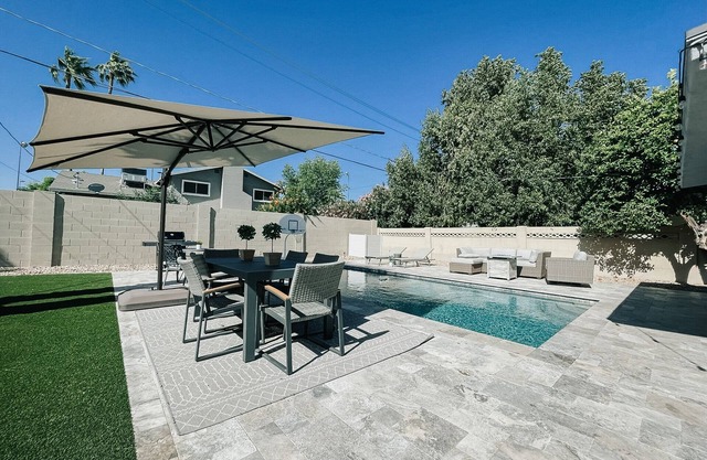 Pet-Friendly Luxury Retreat with Private Heated Pool near Old Town Scottsdale