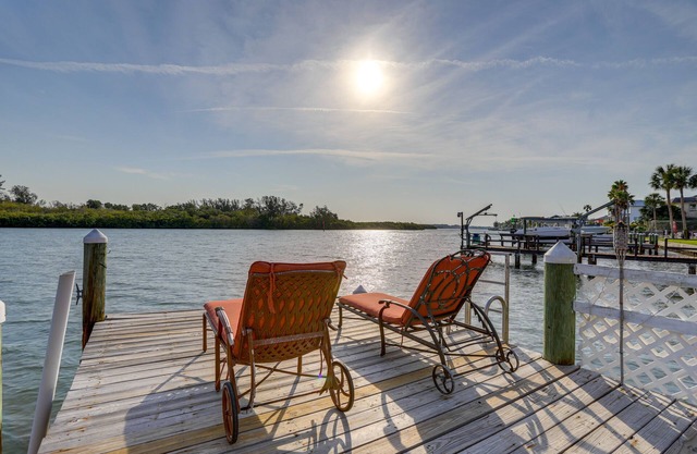 Pet-Friendly Redington Shores Home w/ On-Site Dock