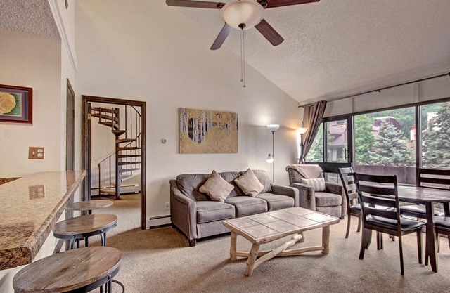 Pet-Friendly Ski in Ski out Condo 30 Second Walk to Lift . SF204