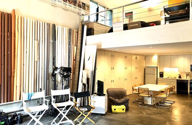 Photo Studio with bedroom/living room loft