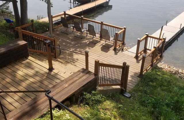 Pickerel Lake: 3 bed/2 bath home on 300' of beautiful lake front.