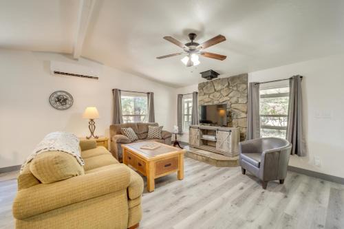 Pine Home with Decks and Grill Less Than 1 Mi to Downtown!