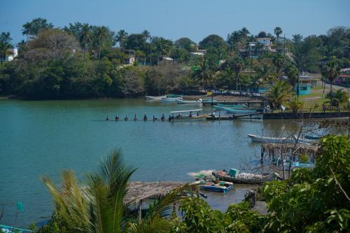 Pintoresca casa en la playa