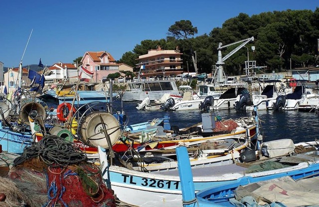 Plage des Sablettes -St Mandrier Maison du Pécheur