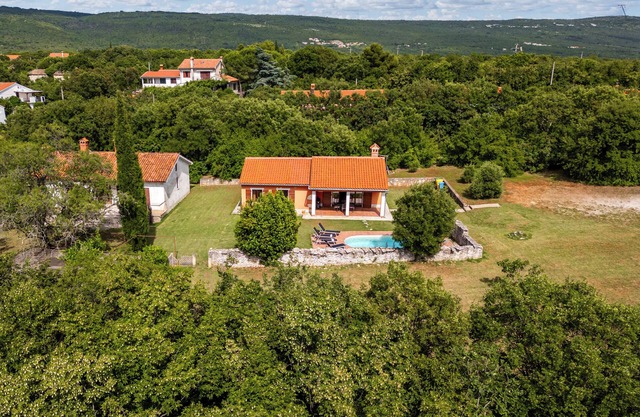 Pool House In Greenery, Labin, Croatia