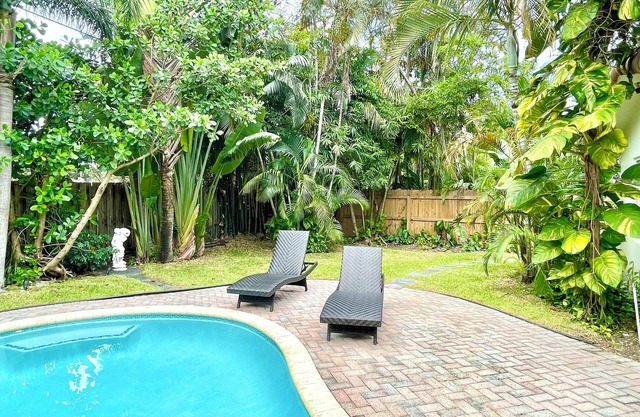 Poolside Boca luxury beach house