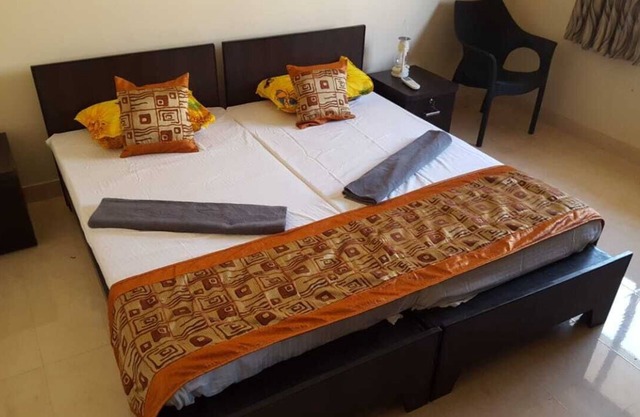 Premium air-conditioned apartment with a balcony located in Orlim, Goa