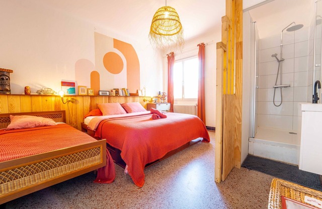 Premium room with king size bed and private shower