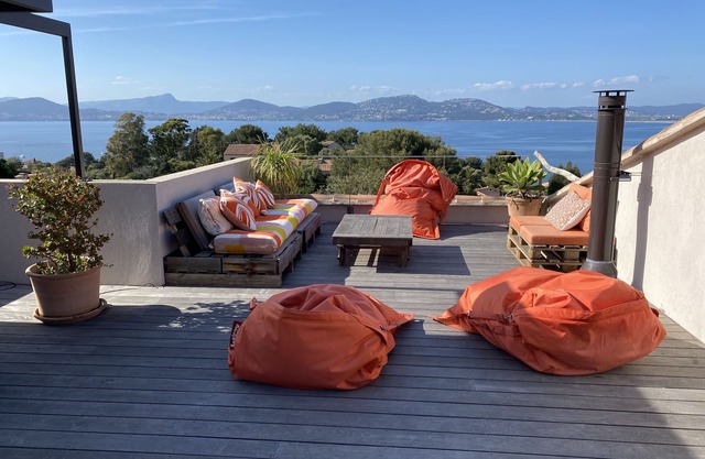 Presqu'ile de Giens - Swimming pool - panoramic sea view - 6 bedrooms - 12 people