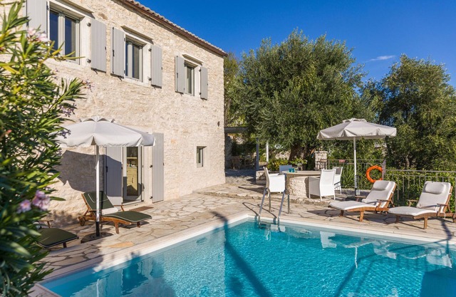 Prestige Villas | NISSAKI | Boutique Stone Villa with Fantastic Views