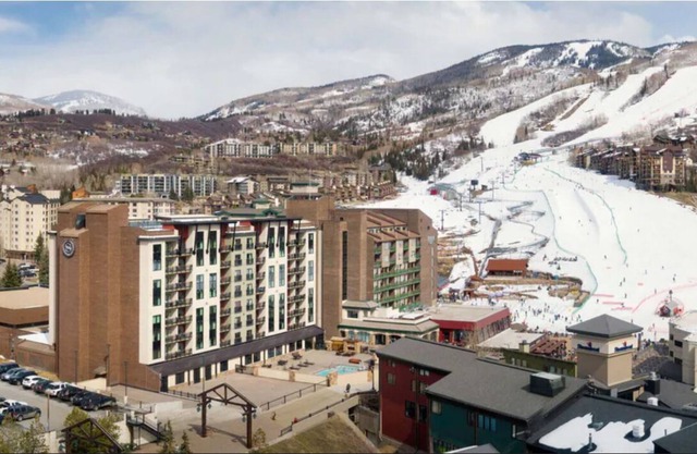 Prime location in the heart of the Steamboat Base Area ski-in ski-out access