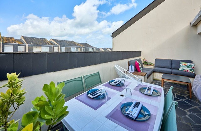 Prince - À 500m de la plage - Appt 45m2 + Grande Terrasse