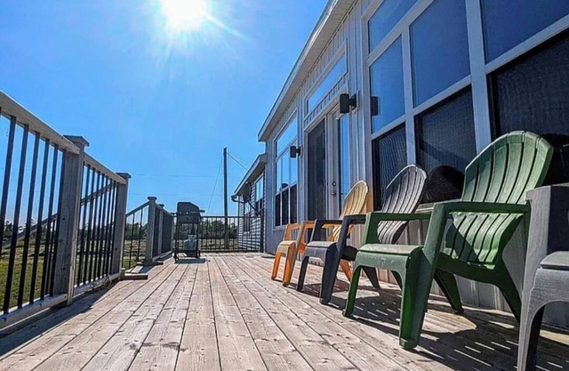 Privacy on a secluded beachfront cottage on 16 acres of land!