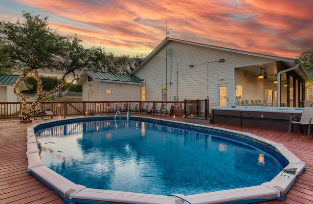 Private Hilltop Oasis with Pool, Game Room, Outdoor Pavilion