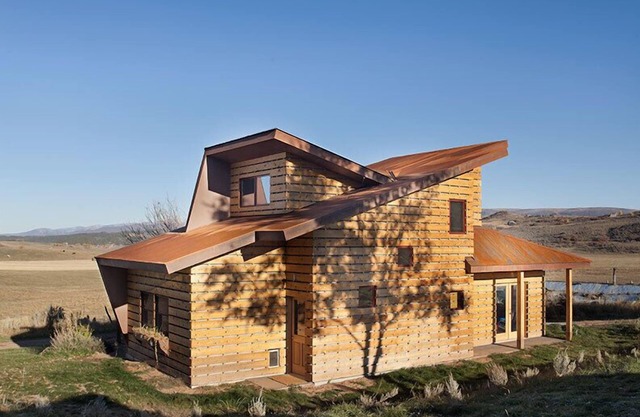 Private Modern Cabin, Eternal Sunset, 360 Degree Views, Horses/Dogs Welcome