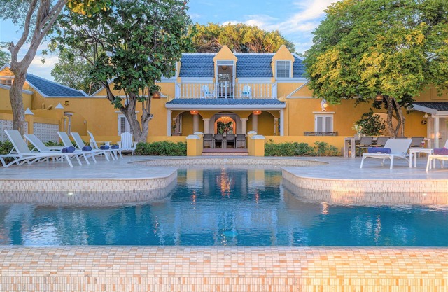 Private oceanfront estate with staff onsite and private beach for 2 - 20 guests
