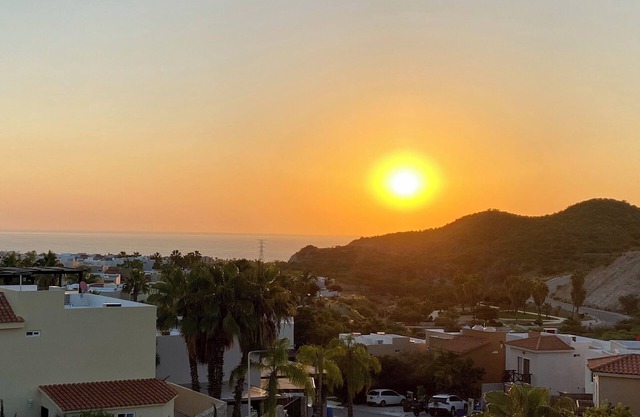 Private pool and outdoor kitchen with views