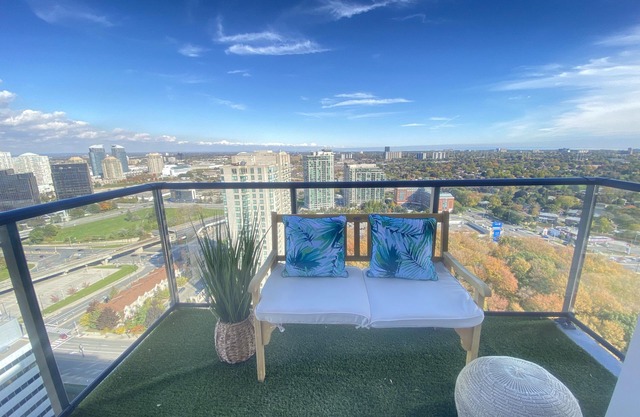 **Private Room in a Beautiful High-Rise Condo**