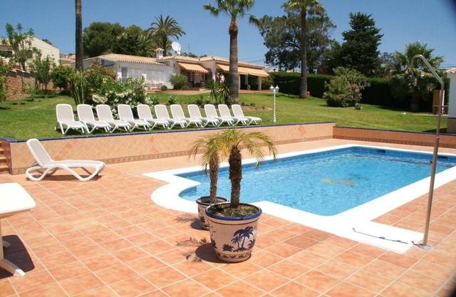 Private villa with its own swimming pool and sea view