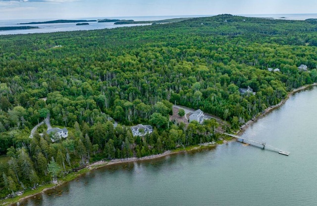 Private, waterfront home on 220 feet of Dyer Bay, ME