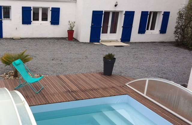 PROMO -House 6 people with swimming pool, next to the beach-label 3