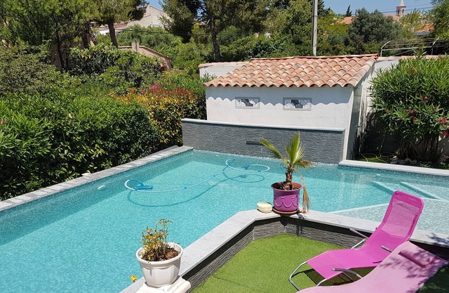 PROMO JULY AUGUST GD T2 BEAUTIFUL SWIMMING POOL - IN SEASIDE - 55M2 CALM