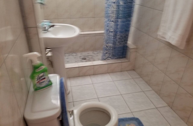 Property is located in a middleclass community, and fifteen minutes from Roseau.