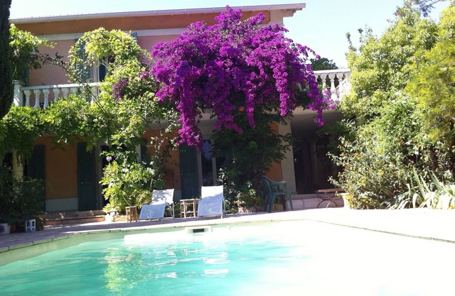 Provencal house with pool near beach in the south of France