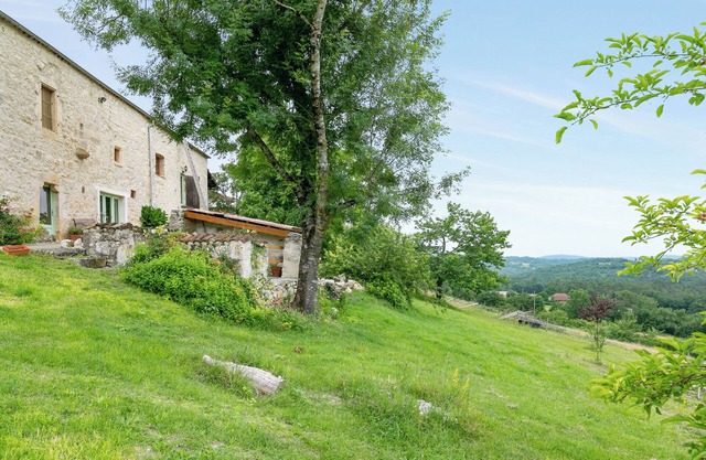 quercy stone guest rooms decorated with taste. Very nice view