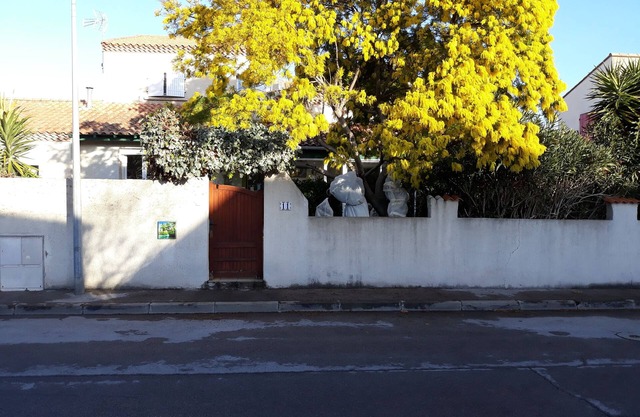quiet house on a quiet private street 4km from the sea (Carnon Ouest)