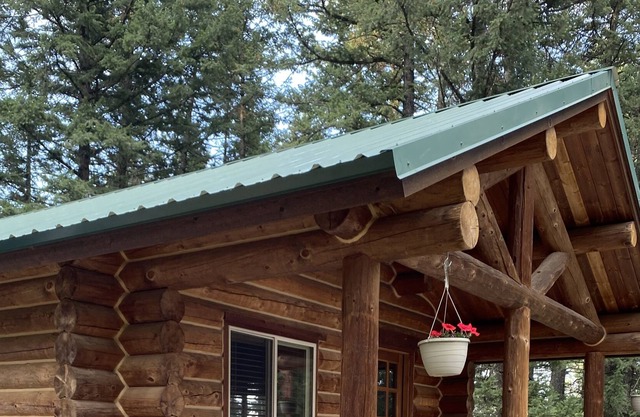 Ravenwood Cabin in the woods next to forest service PET FRIENDLY