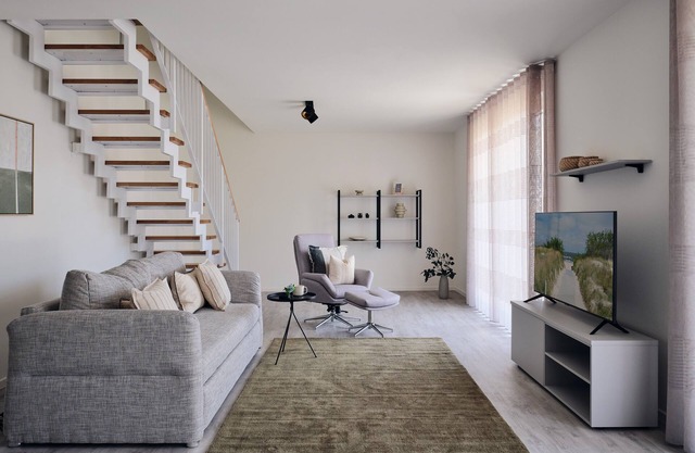 Relax at Pine Hill Resort: modern maisonette apartment A 11 with a view of the lagoon