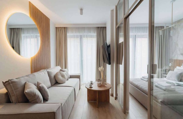 Relax in a new apartment by the main square